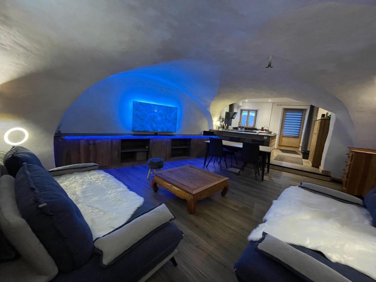 Maison Stabatio Appartement Pierre Le Monêtier-les-Bains Zewnętrze zdjęcie